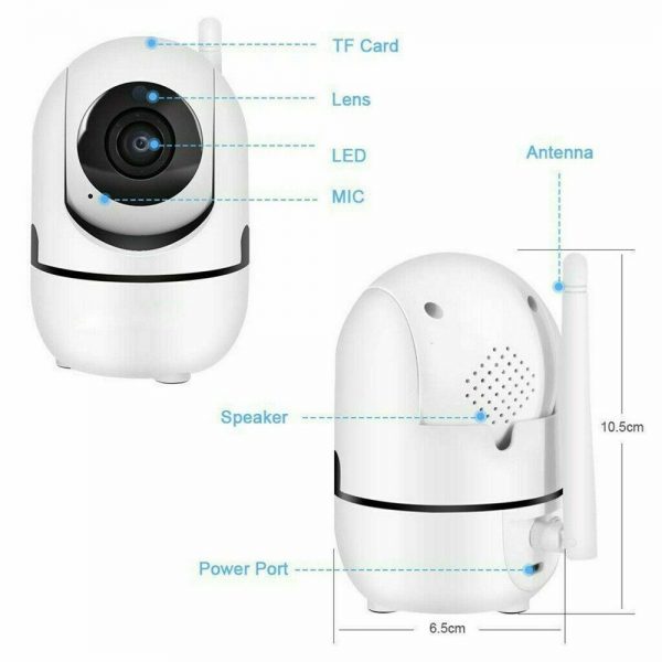 1080p Wireless Cctv Ip Camera Cloud Wifi Camera Auto Tracking Home Security (13)