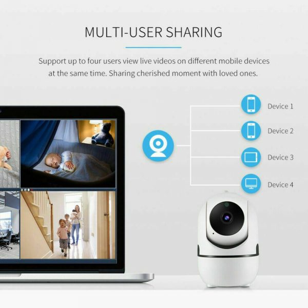 1080p Wireless Cctv Ip Camera Cloud Wifi Camera Auto Tracking Home Security (18)