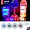 10pcs Led Coaster Light Up Drink Bottle Cup Mat Glow Club Party Bar Decor New (16)