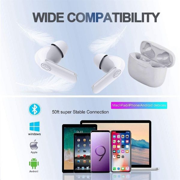 2021 Bluetooth 5.0 Headset Tws Wireless Earphones Mini Earbuds Stereo Headphones (4)