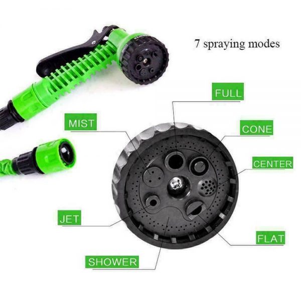 25 200ft Garden Hose Magic Pipe Expandable Compact Flexible Stretch Water Spray (22)
