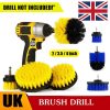 3pc Cleaning Drill Brush Cleaner Tool Electric Power Scrubber Kitchen Bath Car (1)