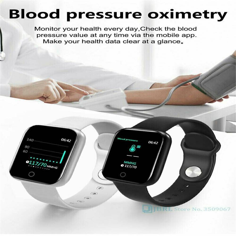 Bluetooth Smart Watch Fitness Tracker Bracelet Heart Rate Monitor Men Women (11)