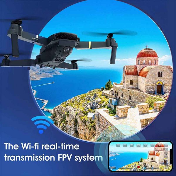 Drone X Pro Wifi Fpv 4k Hd Wide Angle Camera Foldable Selfie Rc Quadcopter Gift (6)