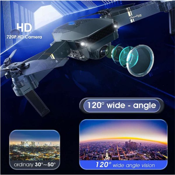 Drone X Pro Wifi Fpv 4k Hd Wide Angle Camera Foldable Selfie Rc Quadcopter Gift (9)