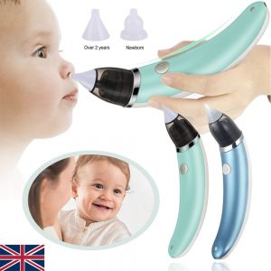 Electric Kids Baby Nasal Aspirator Silicone Vacuum Sucker Nose Mucus Cleaner (1)