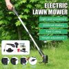 Electric Wireless Small Trimmer Weeder Rechargeable Black Multi Blade Home Garden Weeder (1)