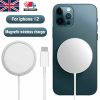 Magsafe Wireless Charger 15w Fast Charge Pad Magnetic For Iphone 12 Pro Max Uk (1)