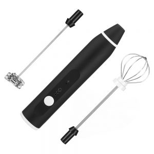 Milk Frother Electric Usb Charging Mixer 3 Speed Portable Coffee Egg Beater Tool (6)