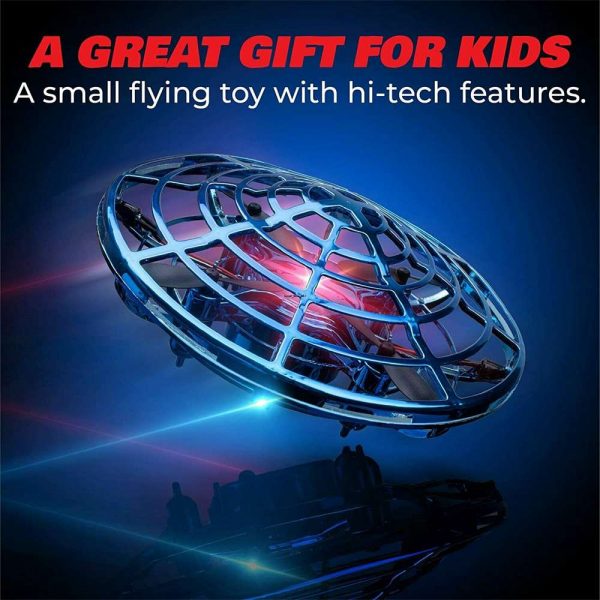 Mini Drone Smart Ufo Aircraft For Kids Flying Toys 360° Rc Hand Control Xmas (10)