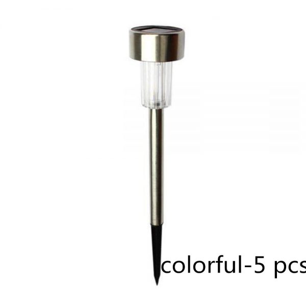 Sor Power Garden Light Waterproof Outdoor Pathway Stick 2510 Packs All In One Stainless Steel Pole 11 副本