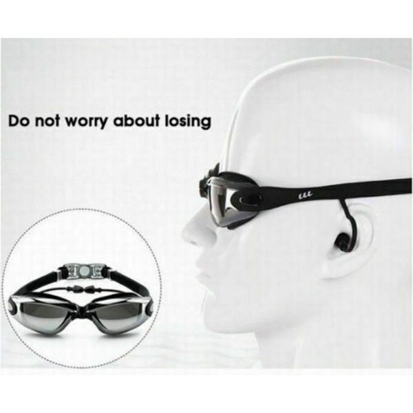 Swimming Goggles Adjustable Anti Fog Diving Glasses Googles For Men Women Adult (7)
