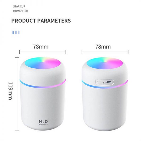 Usb Mini Ultrasonic Air Humidifier Portable Humidifier Air Freshener Perfume Automatic Humidifier (4)