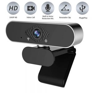 Usb Web Camera 1080p Hd Auto Focus Free Driver Built In Noise Reduction Microphone (4)