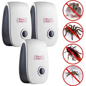 Ultrasonic Plug In Pest Repeller Deter Mouse Mice Rat Spider Insect Repellent (4)