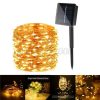 10m Outdoor Solar Copper String Led Outdoor Waterproof String Light Holiday Decoration Garden (1)