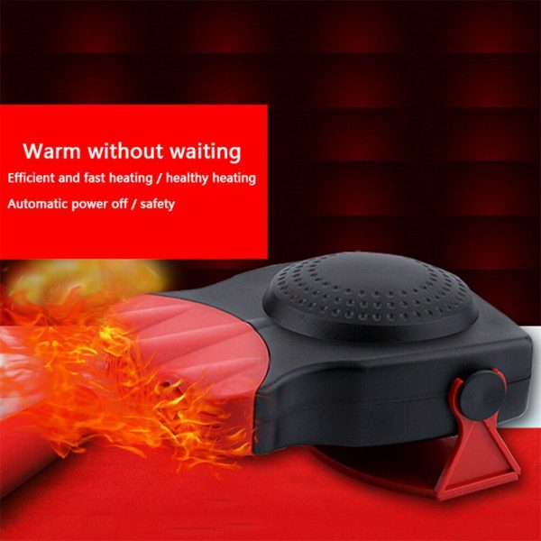 150w 12v Car Heater Fan Defogger Defroster Demister Heating Warmer Windscreen (10)