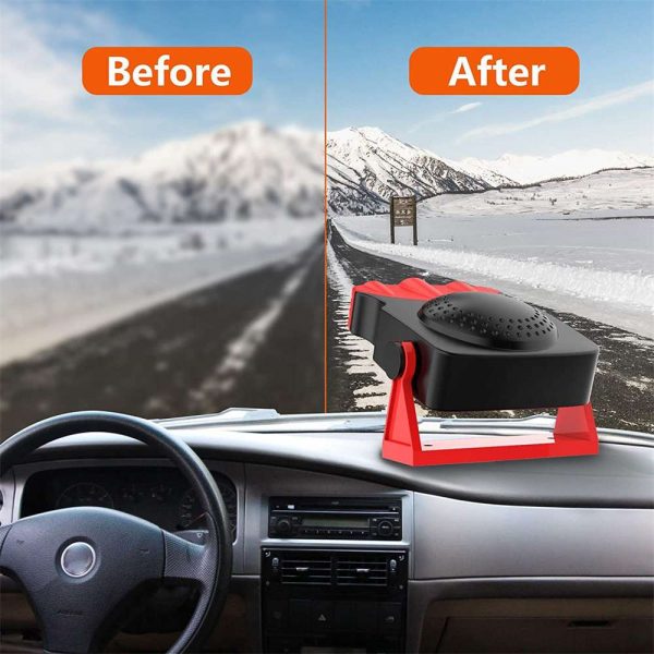 150w 12v Car Heater Fan Defogger Defroster Demister Heating Warmer Windscreen (9)