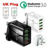 4 Usb Port Fast Quick Charge Qc 3.0 Usb Hub Wall Charger Adapter Uk Plug (1)