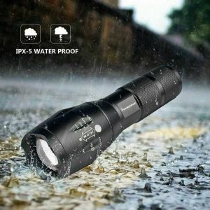 8000lm T6 Led Flashlight Tactical Zoomable Torch Lamp Light Waterproof Lantern (3)
