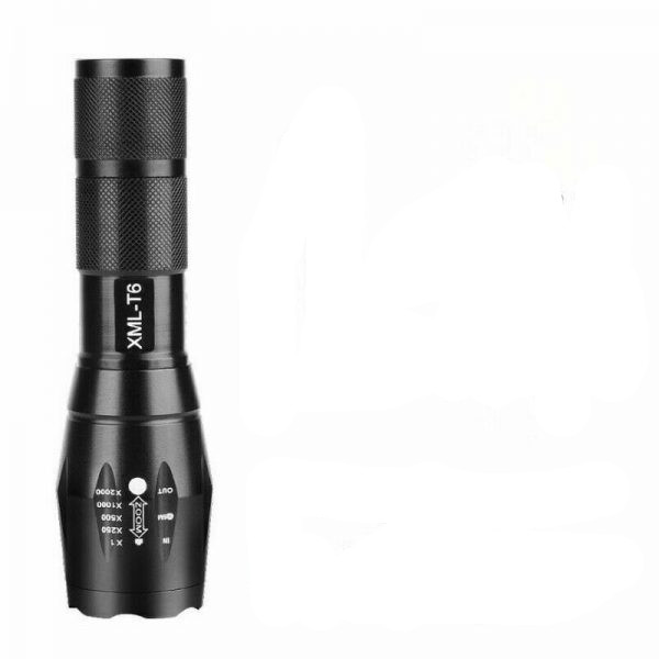 8000lm T6 Led Flashlight Tactical Zoomable Torch Lamp Light Waterproof Lantern 4 600x600 副本