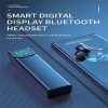 Bqc 01 Wireless Bluetooth Led Private Model Pull Smart Stereo Ports Digital Display Earphone (12)