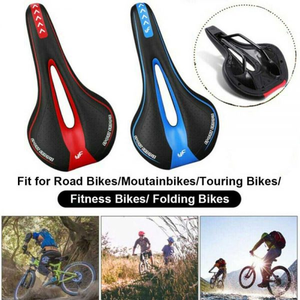 Bicycle Mtb Bike Cycling Saddle Road Mountain Gel Pad Sports Soft Cushion Seat (17)