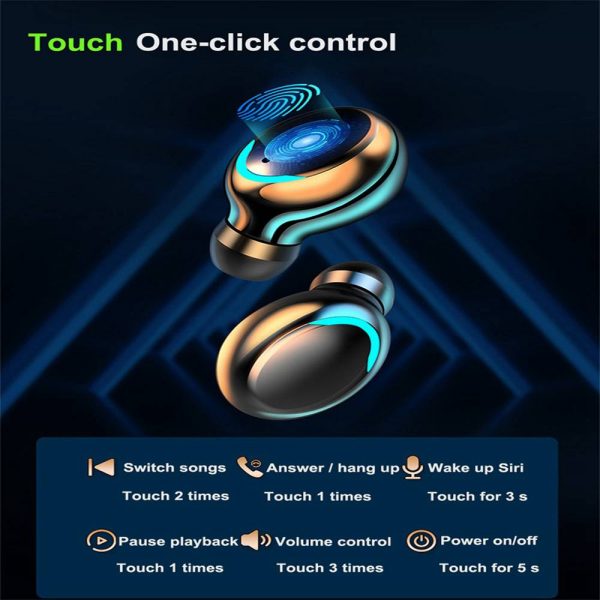 Bluetooth Earbuds For Iphone Samsung Android Wireless Earphone Waterproof Outdoor Sport Headset (10)