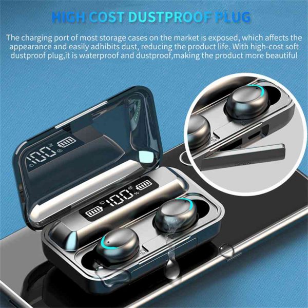 Bluetooth Earbuds For Iphone Samsung Android Wireless Earphone Waterproof Outdoor Sport Headset (3)