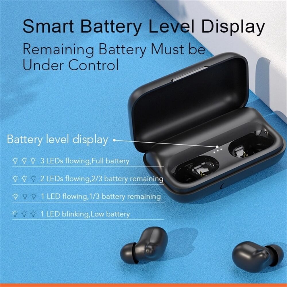 Bluetooth Headphones Smart Earbuds Wireless Hd Stereo Noise Lsolation Earphones (5)
