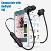 Bluetooths Earphone Wired Headphone With Mic In Ear Neckband Headphone Sport Magnetic Earbuds (4)