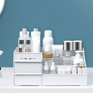 Desktop Storage Box Makeup Drawers Organizer Box Jewelry Container Case Cosmetic (1)