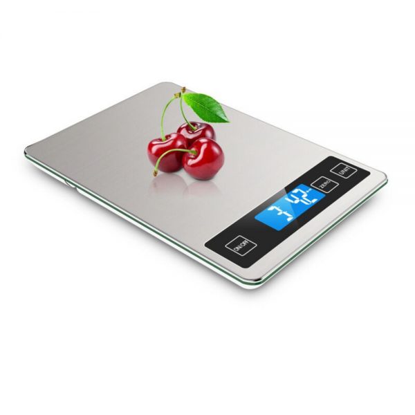 Digital Lcd 1g 10kg Kitchen Electronic Balance Scale Food Weight Steel Scales (12)