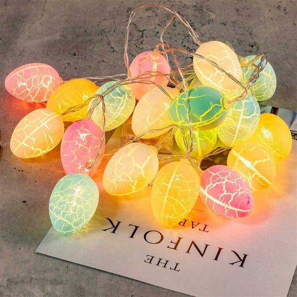 Easter Egg Decorations String Lights Led Festive Fairy Inoutdoor Home Party (6)