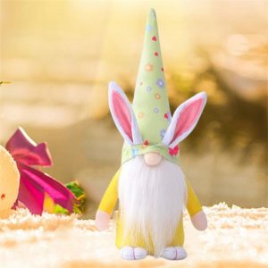 Easter Gnome Bunny Easter Gift Toy Elf Dwarf Home Household Ornaments (11)