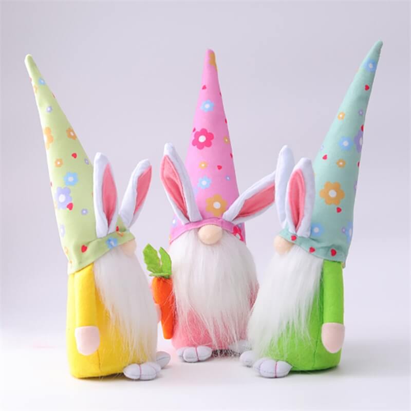 Easter Gnome Bunny Easter Gift Toy Elf Dwarf Home Household Ornaments (3)