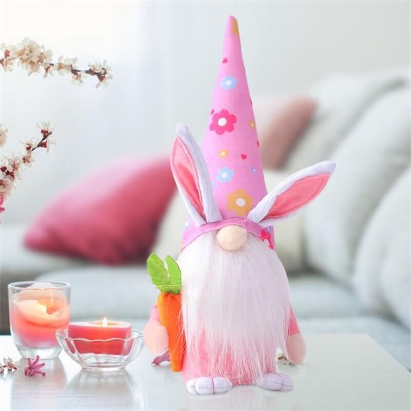 Easter Gnome Bunny Easter Gift Toy Elf Dwarf Home Household Ornaments (8)