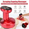 Electric Cupping Massager 9 Grade Scraping Therapy Body Massage Slim Machine (12)
