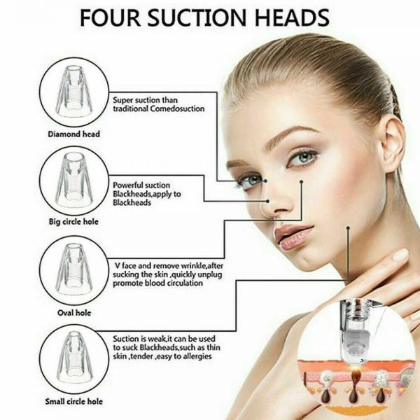 Facial Pore Blackhead Acne Vacuum Cleaner Remover Electric Skin Cleaner Care Uk (7)