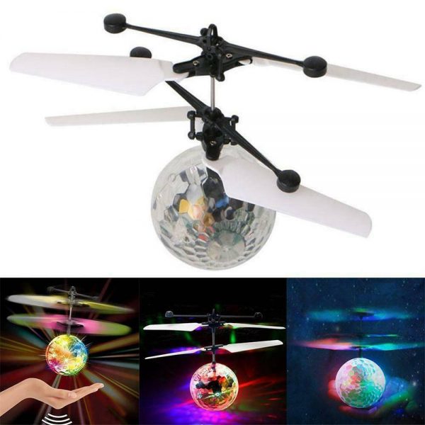 Flying Ball Helicopter Drone Toy With Flashing Led Lights For Boys Girls Gift (2)