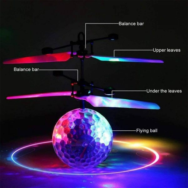 Flying Ball Helicopter Drone Toy With Flashing Led Lights For Boys Girls Gift (6)