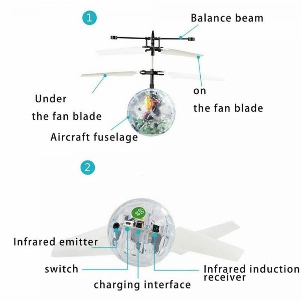 Flying Ball Helicopter Drone Toy With Flashing Led Lights For Boys Girls Gift (9)