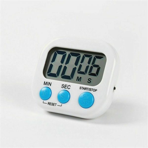 Large Lcd Digital Kitchen Egg Cooking Timer Count Down Clock Alarm Stopwatch Uk (13)