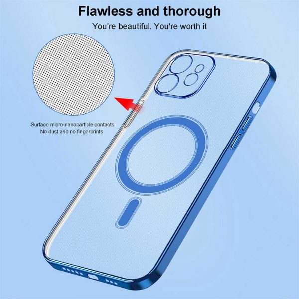 Magnetic Clear Phone Case Mag Safe Cover For Apple Iphone 12 & Iphone 12 Pro (12)