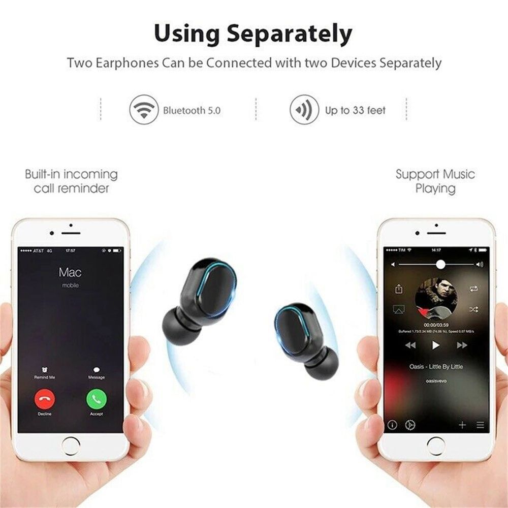 New Tws Wireless Bluetooth 5.0 Earphones Ear Pods Earbuds Headset For Ios Android Uk (5)
