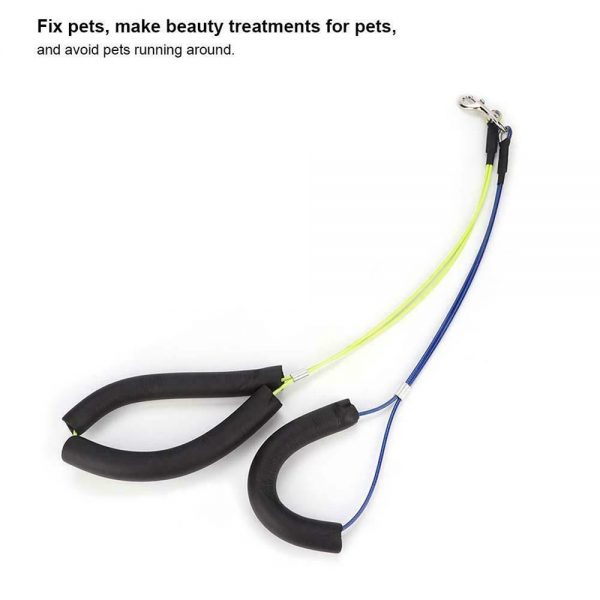 No Sit Pet Haunch Holder Dog Grooming Restraint Harness Leash Loops For Table Uk (10)
