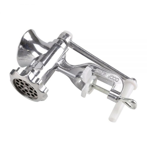 Perfect Adjustable Heavy Duty Hand Operated Manual Kitchen Meat Mincer Grinder (7)