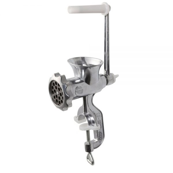 Perfect Adjustable Heavy Duty Hand Operated Manual Kitchen Meat Mincer Grinder (8)