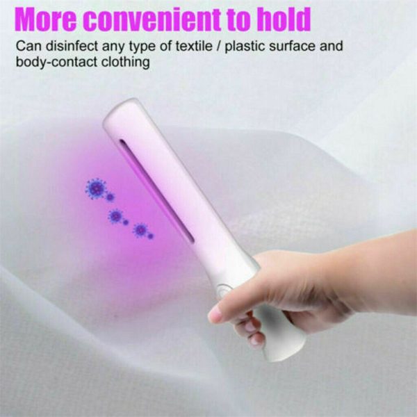 Portable Led Sterilize Uv C Light Germicidal Uv Lamp Home Handheld Disinfection (11)