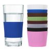 Silicone Cup Sleeve Insulation Anti Fall Non Slip Thermos Bottle Sleeves Uk (1)